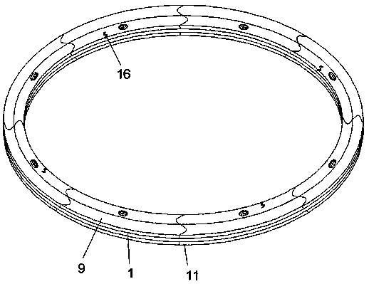 Yaw brake disc of wind turbine generator system