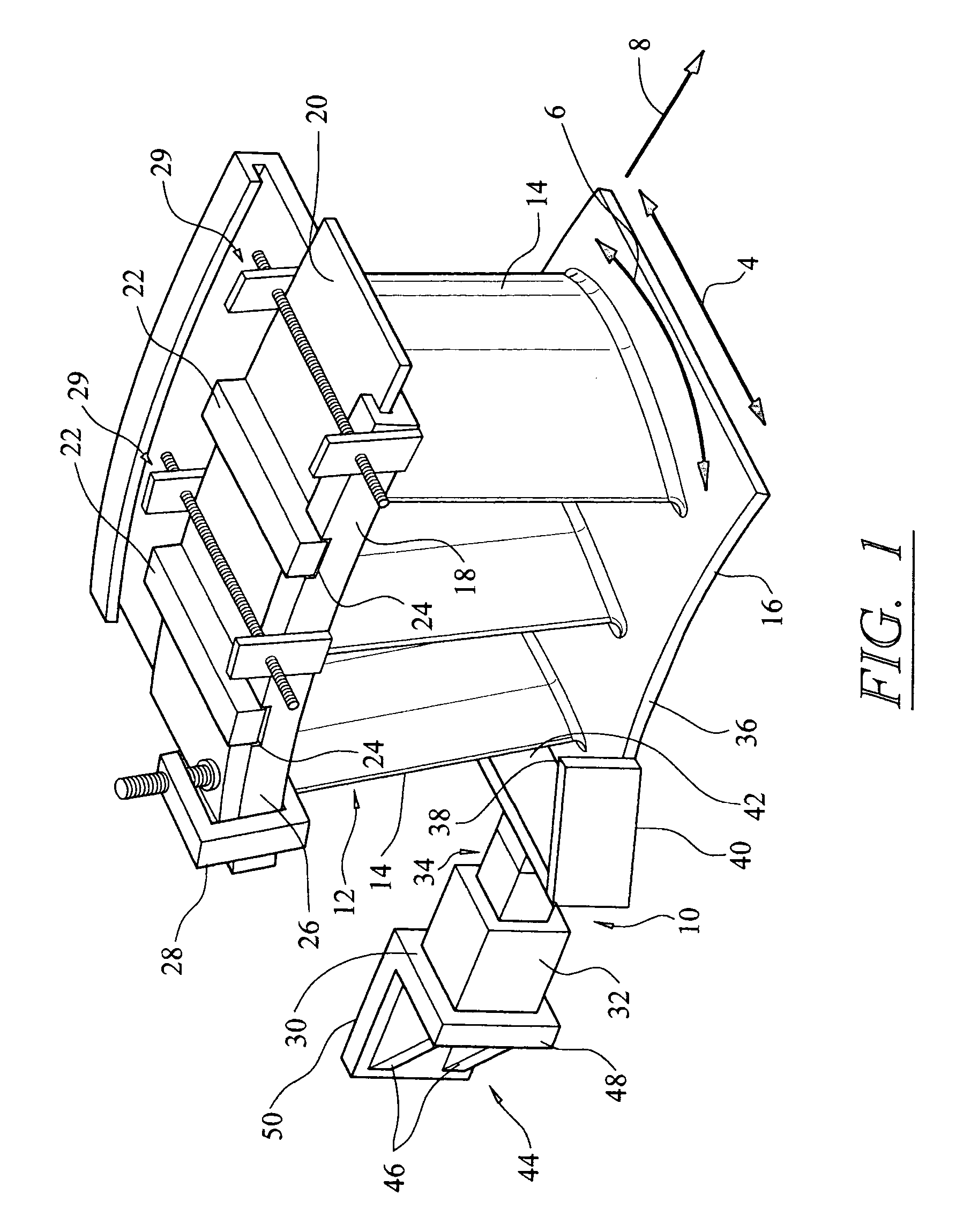 Turbine vane airfoil reconfiguration system