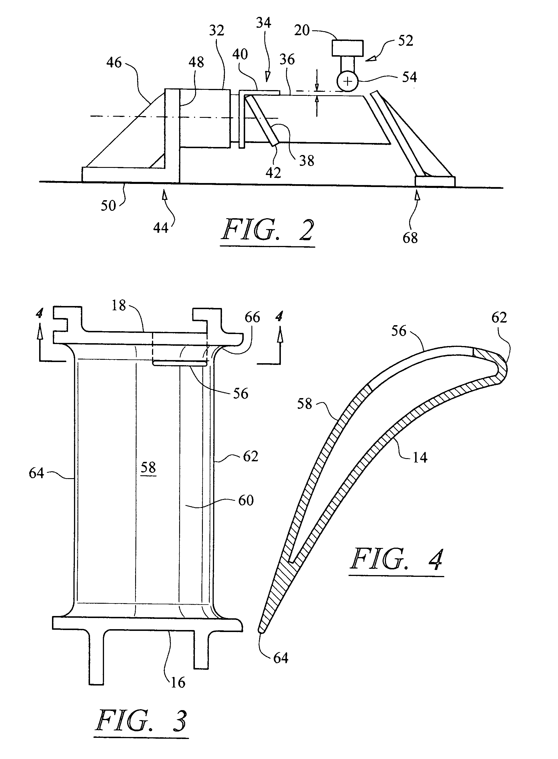 Turbine vane airfoil reconfiguration system