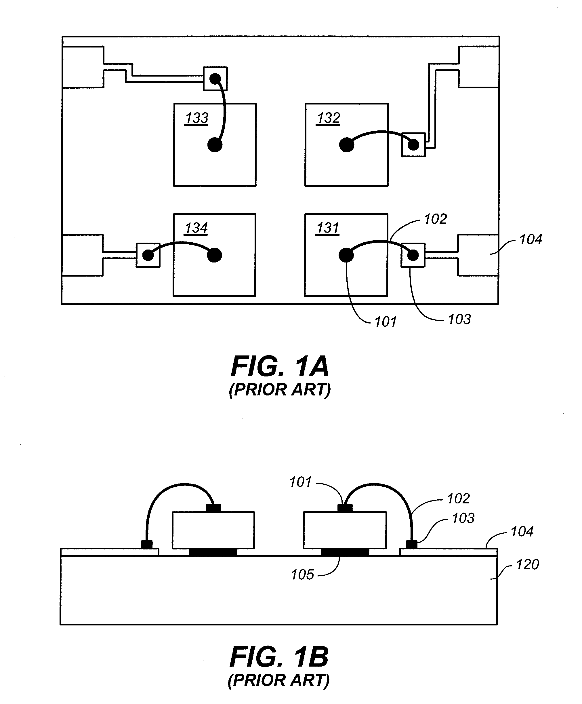 LED chip array module