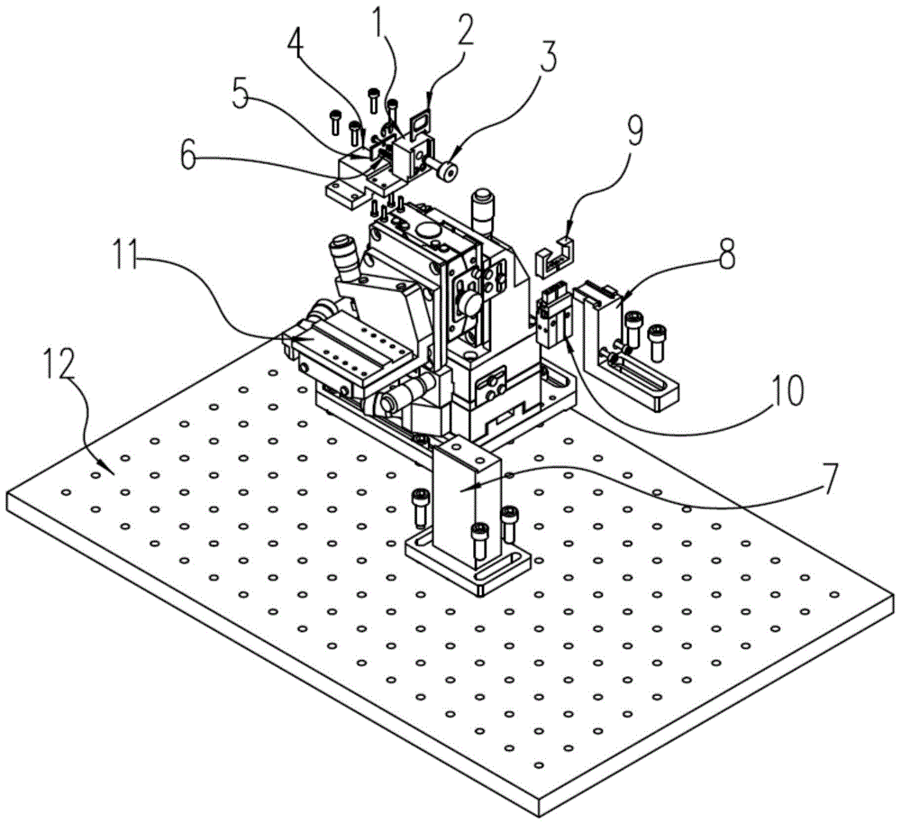 A coupling platform for SFP+COB module components for optoelectronic communication