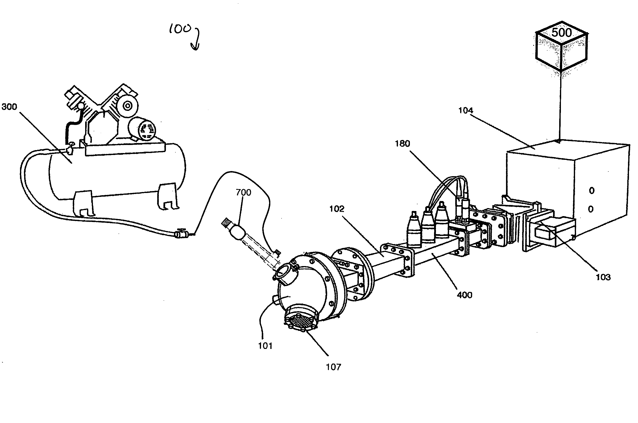 Radio frequency plasma-water dissociator