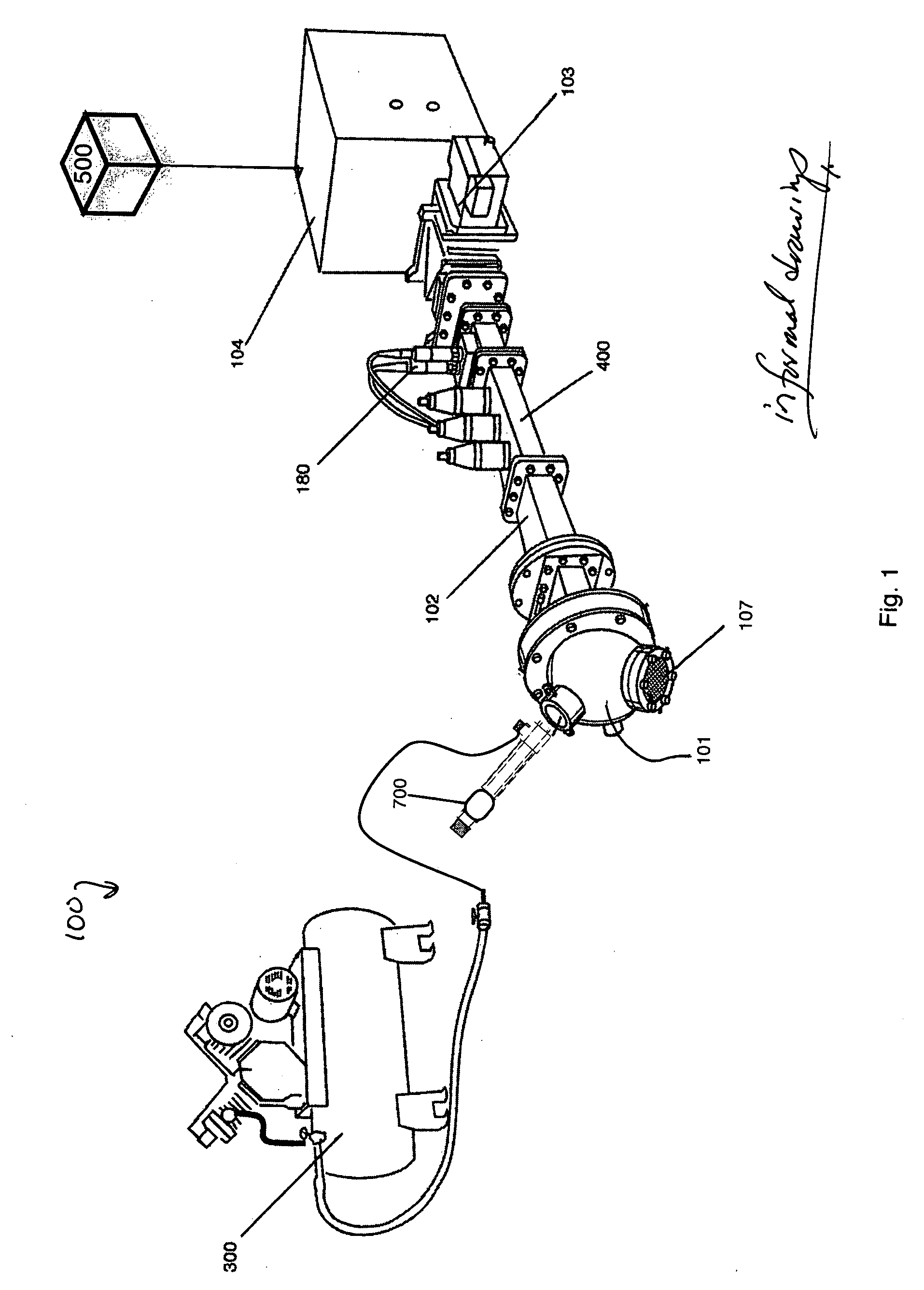 Radio frequency plasma-water dissociator