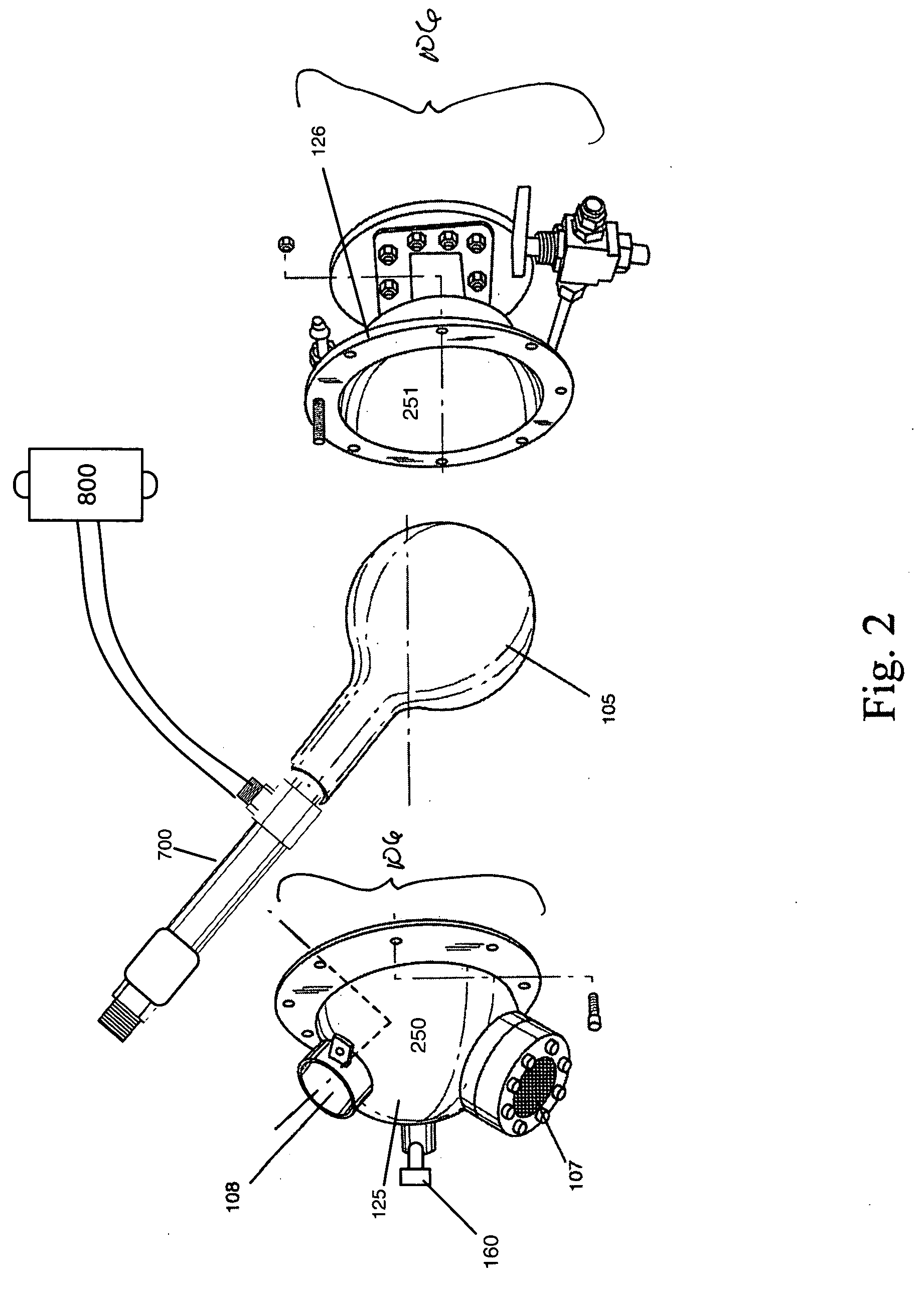 Radio frequency plasma-water dissociator