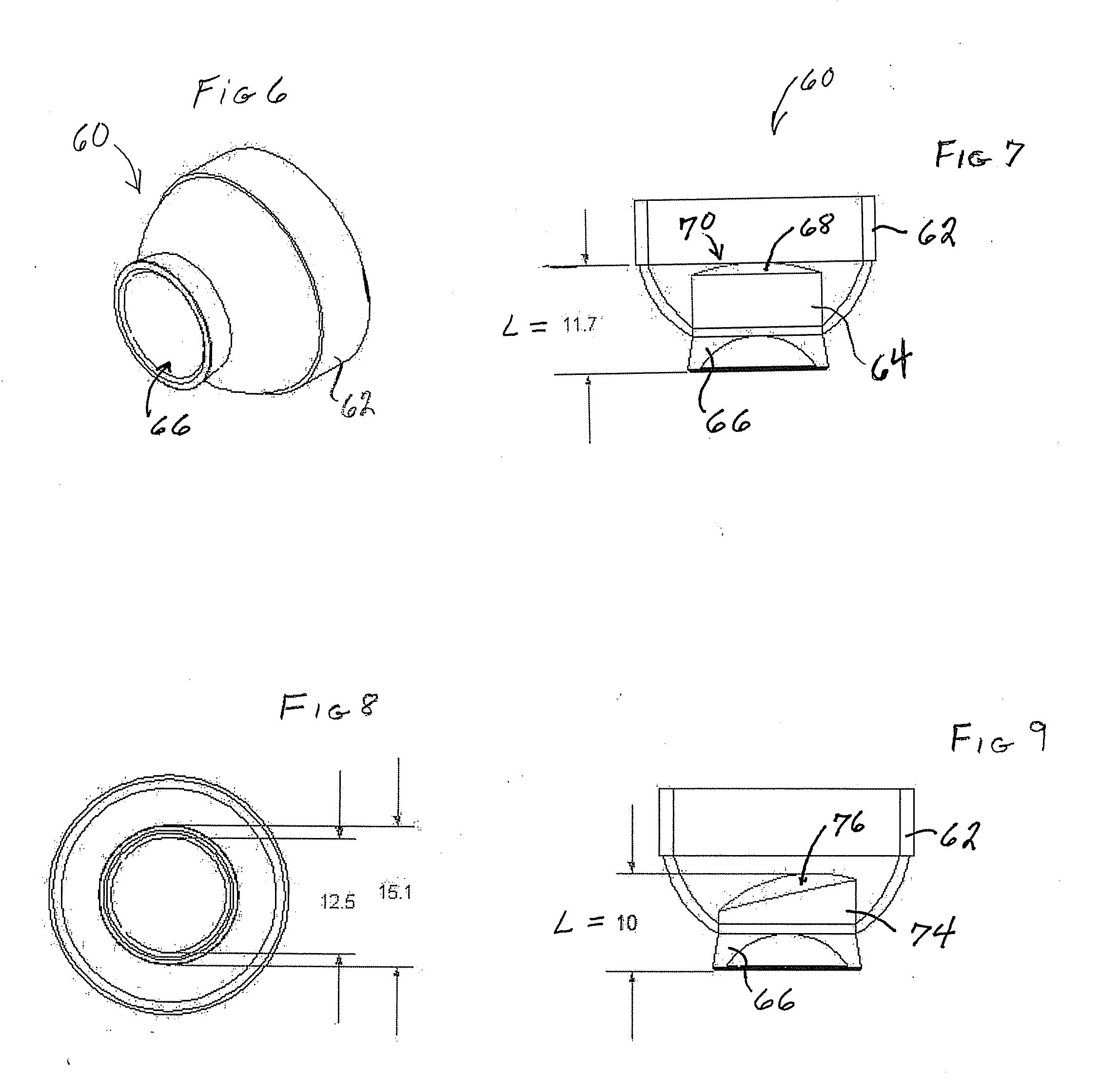 Molded ophthalmic lens