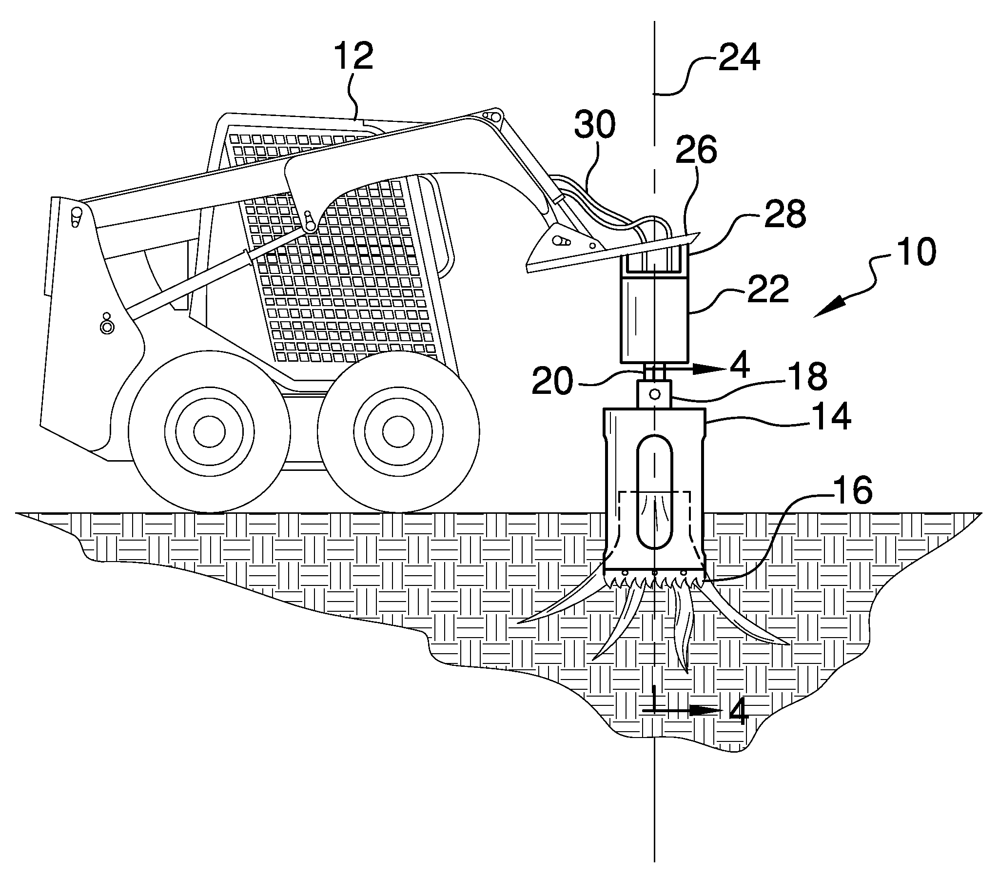 Tree Stump Coring Apparatus and Method