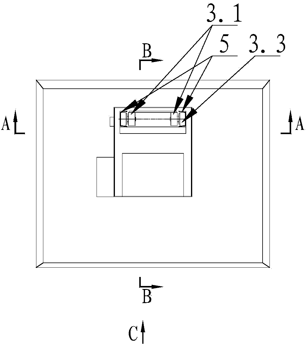 Buried garbage collection box