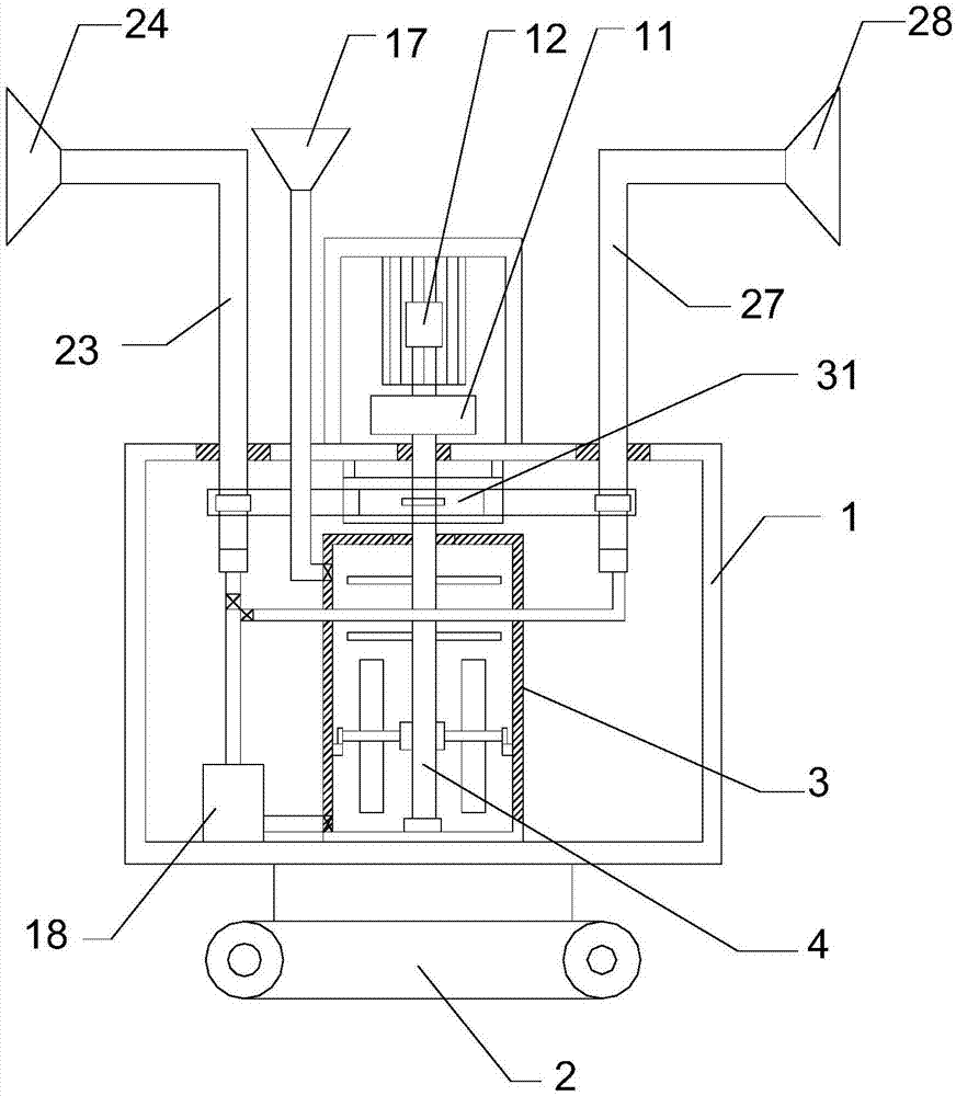 Garden high efficient fertilizer and pesticide spraying device