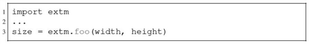 Static type inference method and system for Python external function