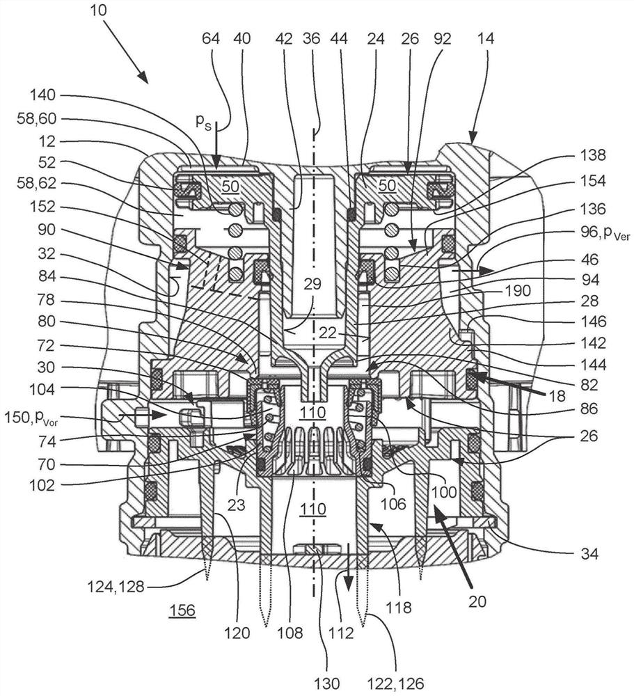 Relay valve for a pneumatic valve unit