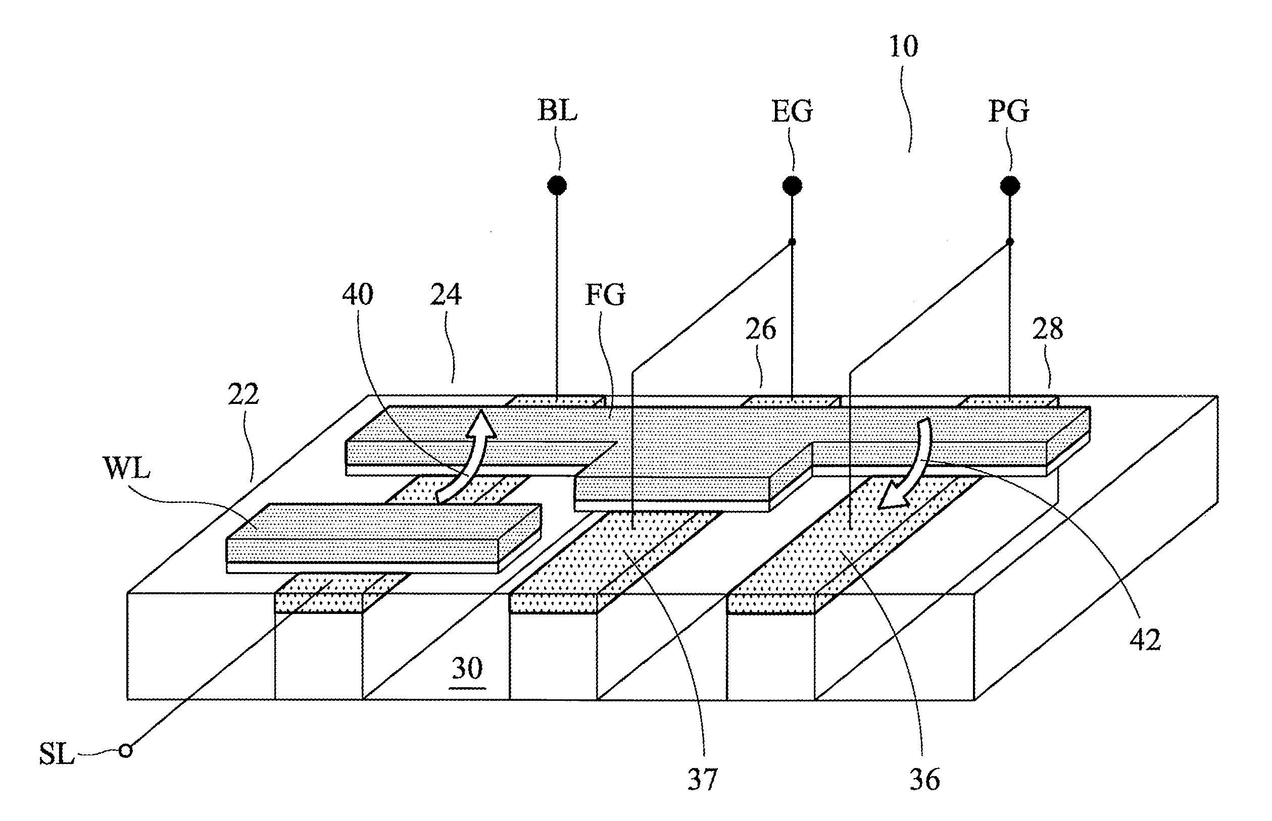 Logic compatible arrays and operations