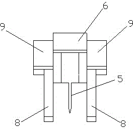 Cutting device for vacuum molding machine