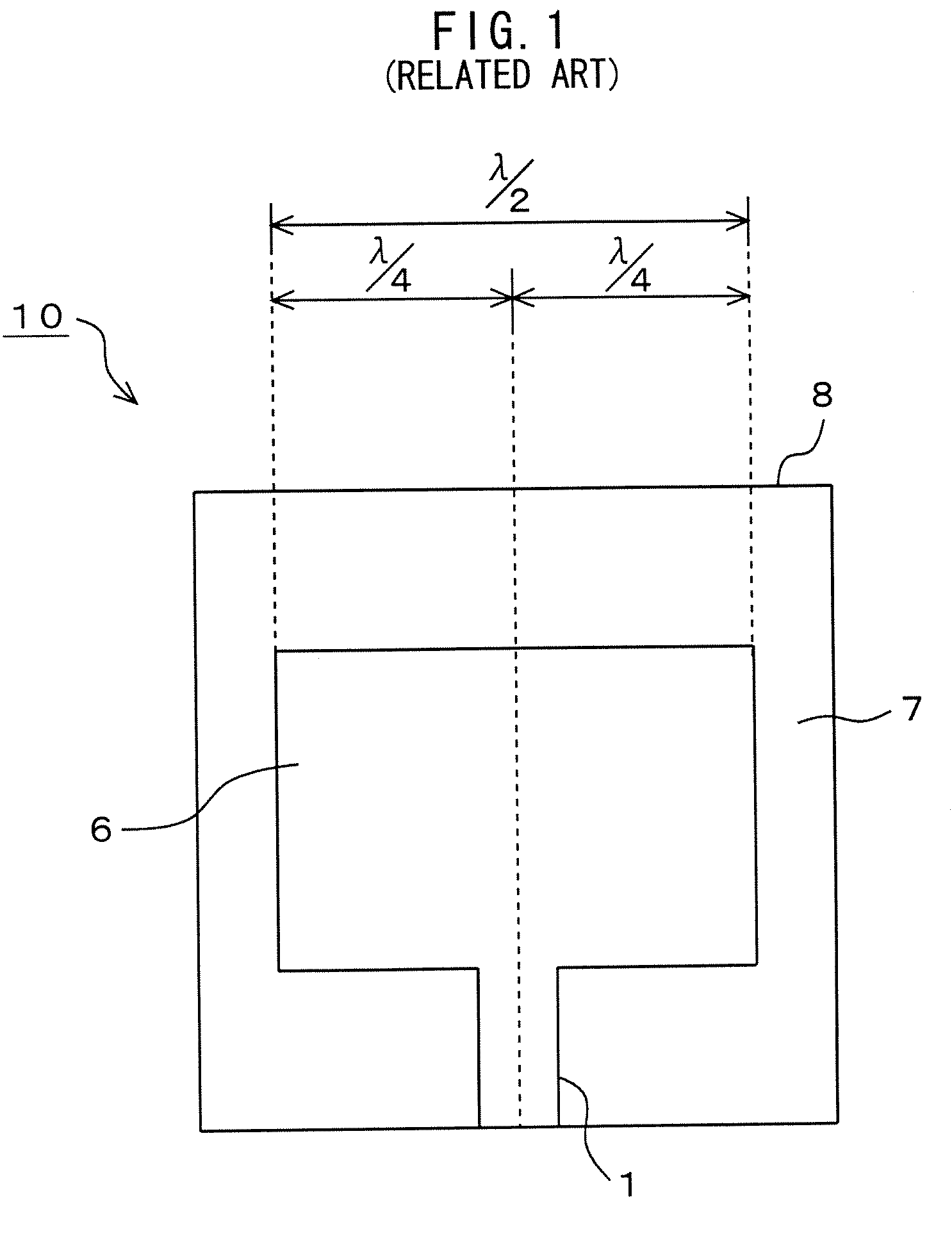 Asymmetrical flat antenna, method of manufacturing the asymmetrical flat antenna, and signal-processing unit using the same