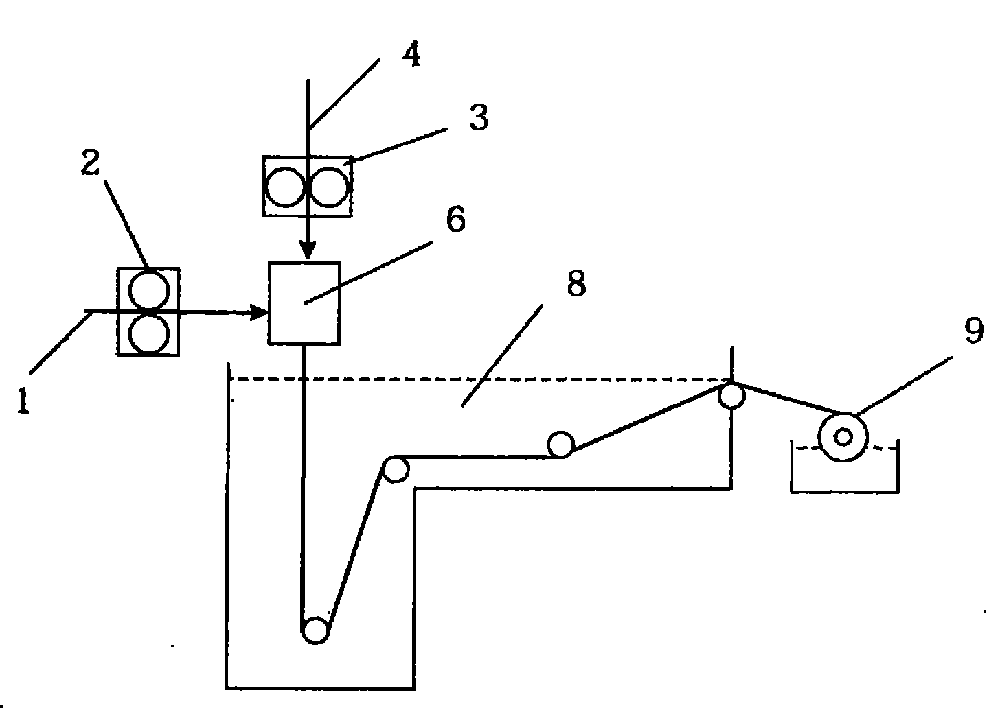 Hollow fiber nanofiltration membrane and preparation method thereof