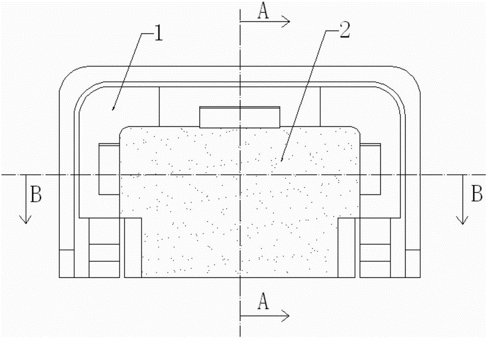 Automobile door drainage device