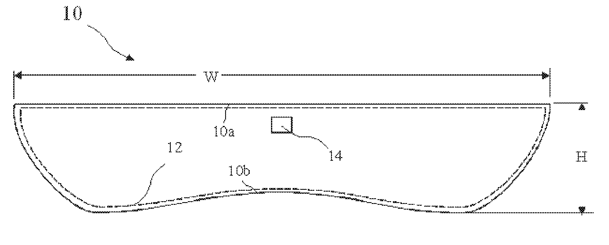 Absorbent under-breast pad