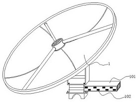 A multi-mode satellite antenna pan-tilt control device