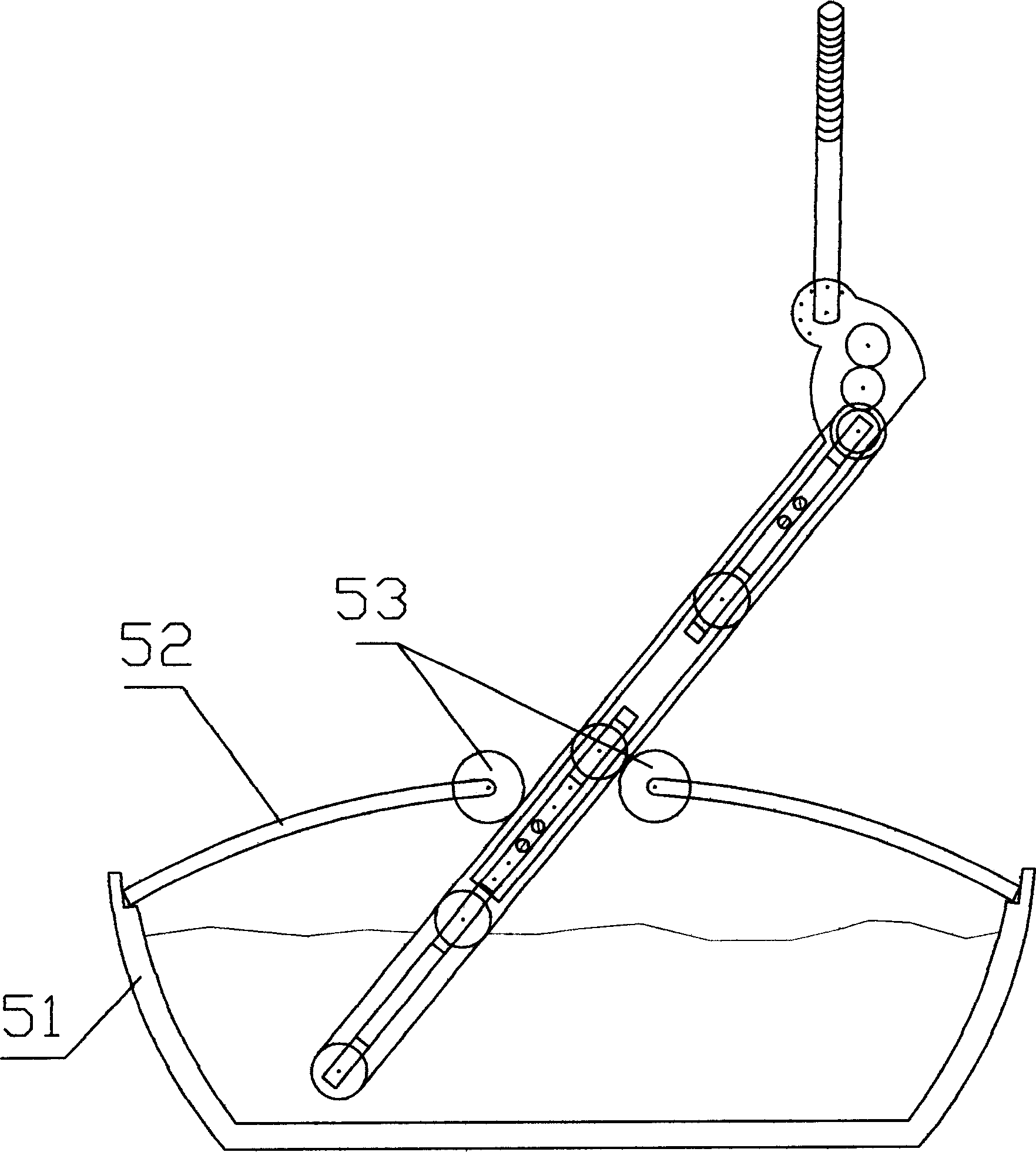 Electric endless track type cleaning wiper