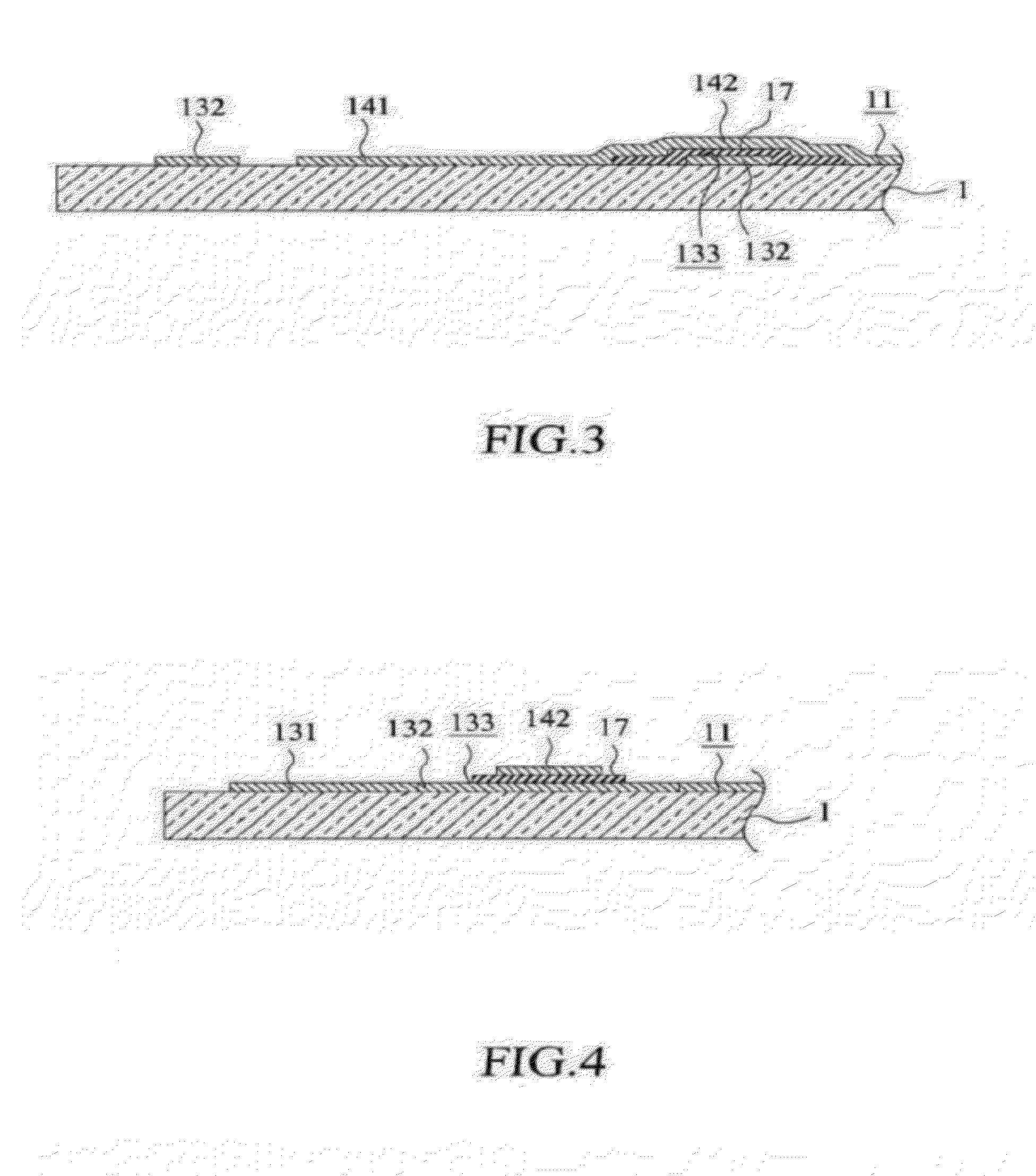 Conductor pattern structure of capacitive touch panel