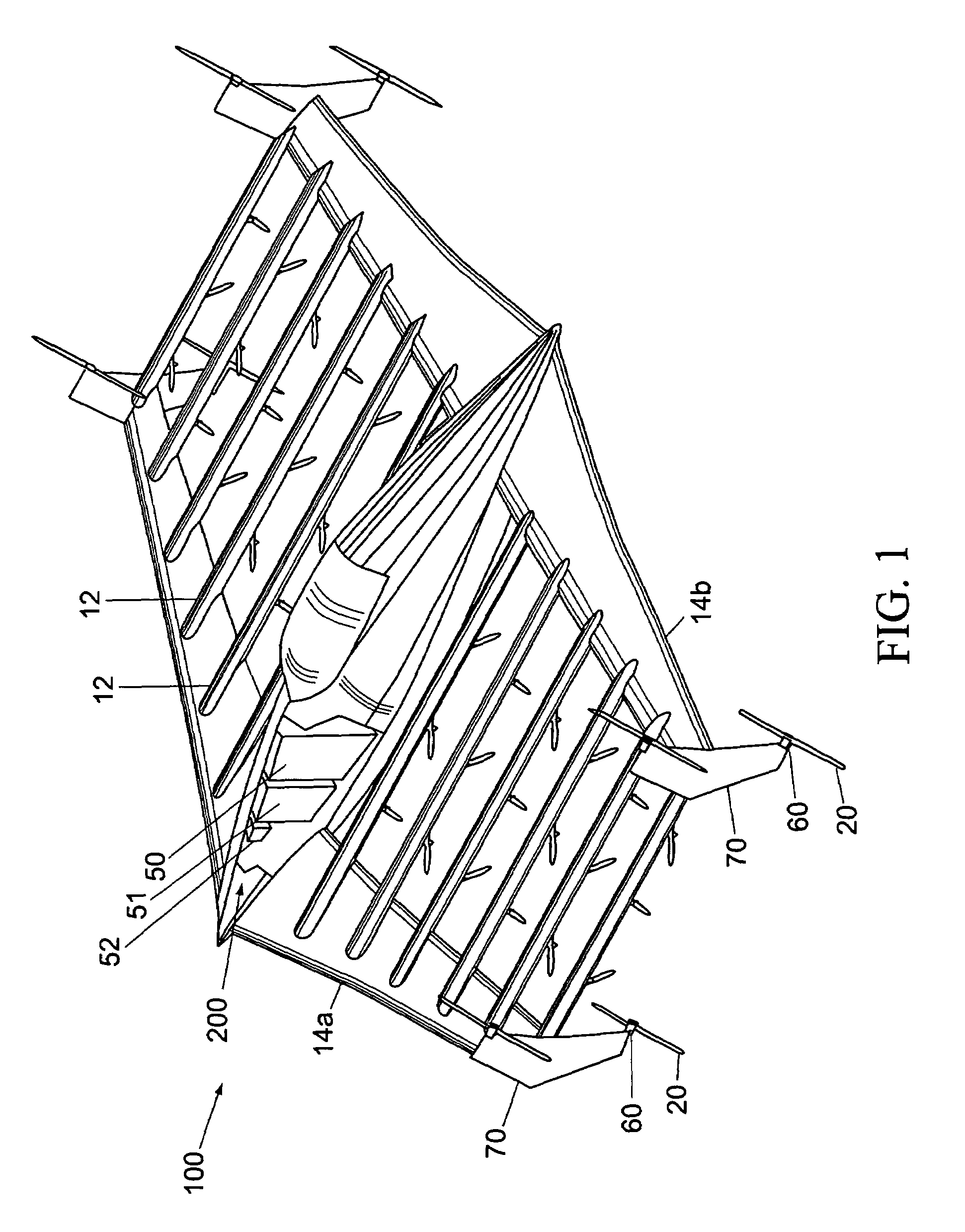 Vertical take-off and landing (VTOL) aircraft with distributed thrust and control