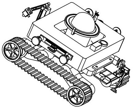 A forest fire detection robot