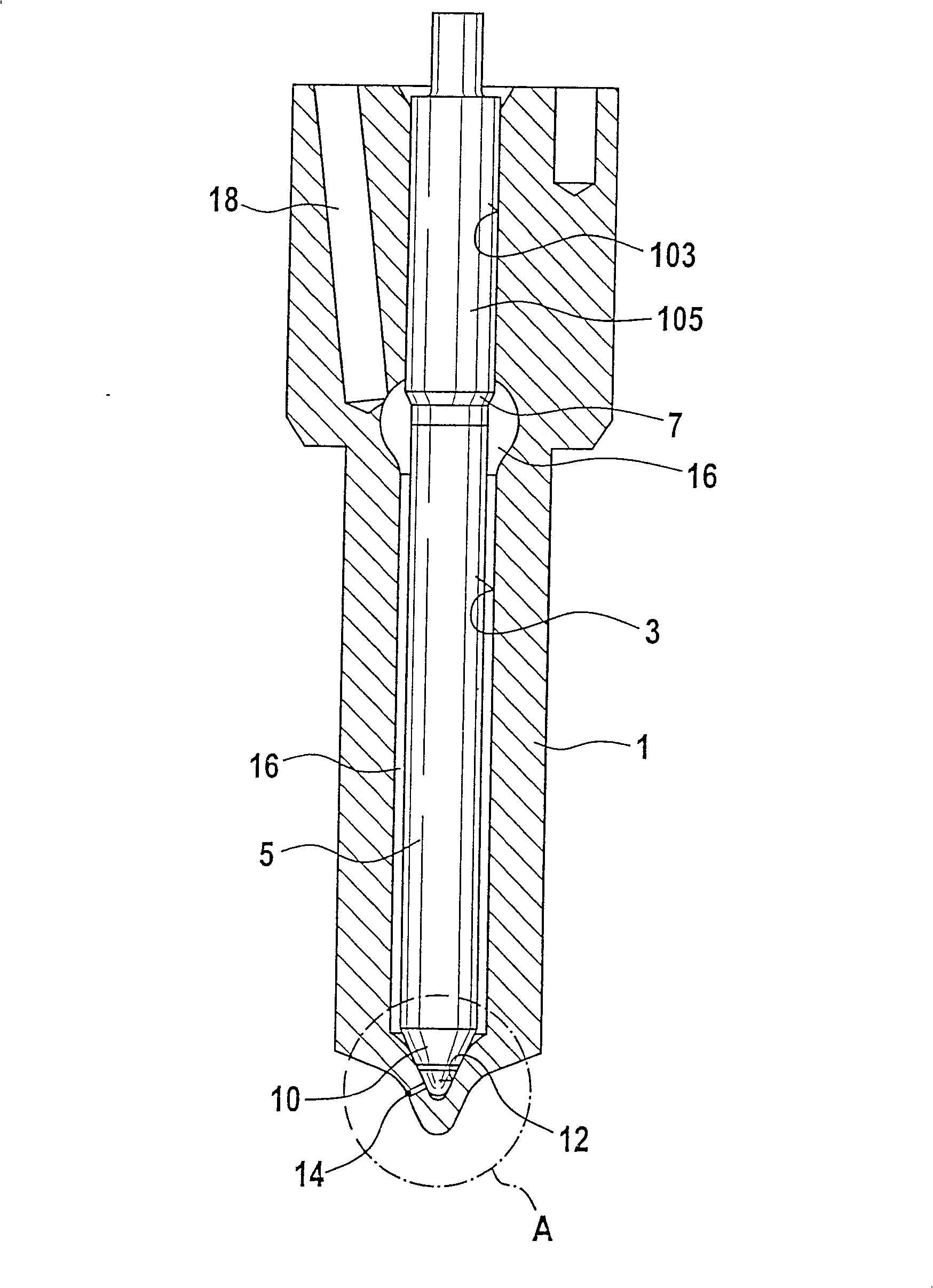 Fuel injection valve for internal combustion engines