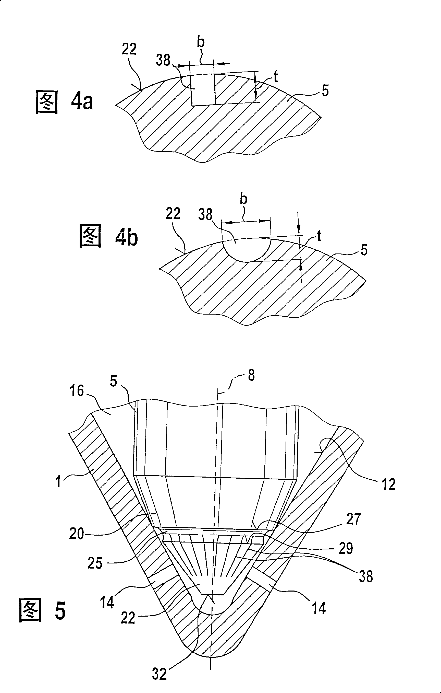 Fuel injection valve for internal combustion engines