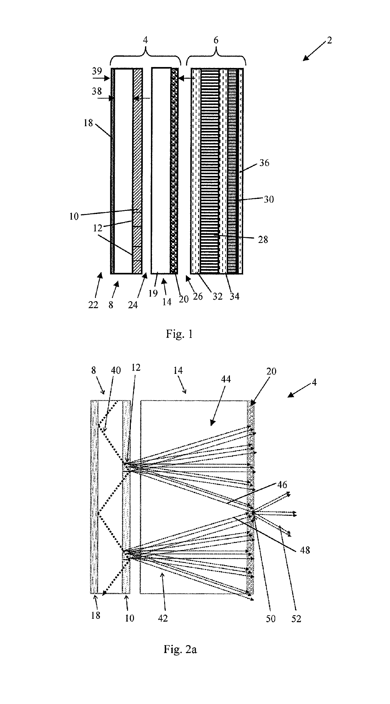 Illumination device for a liquid crystal display