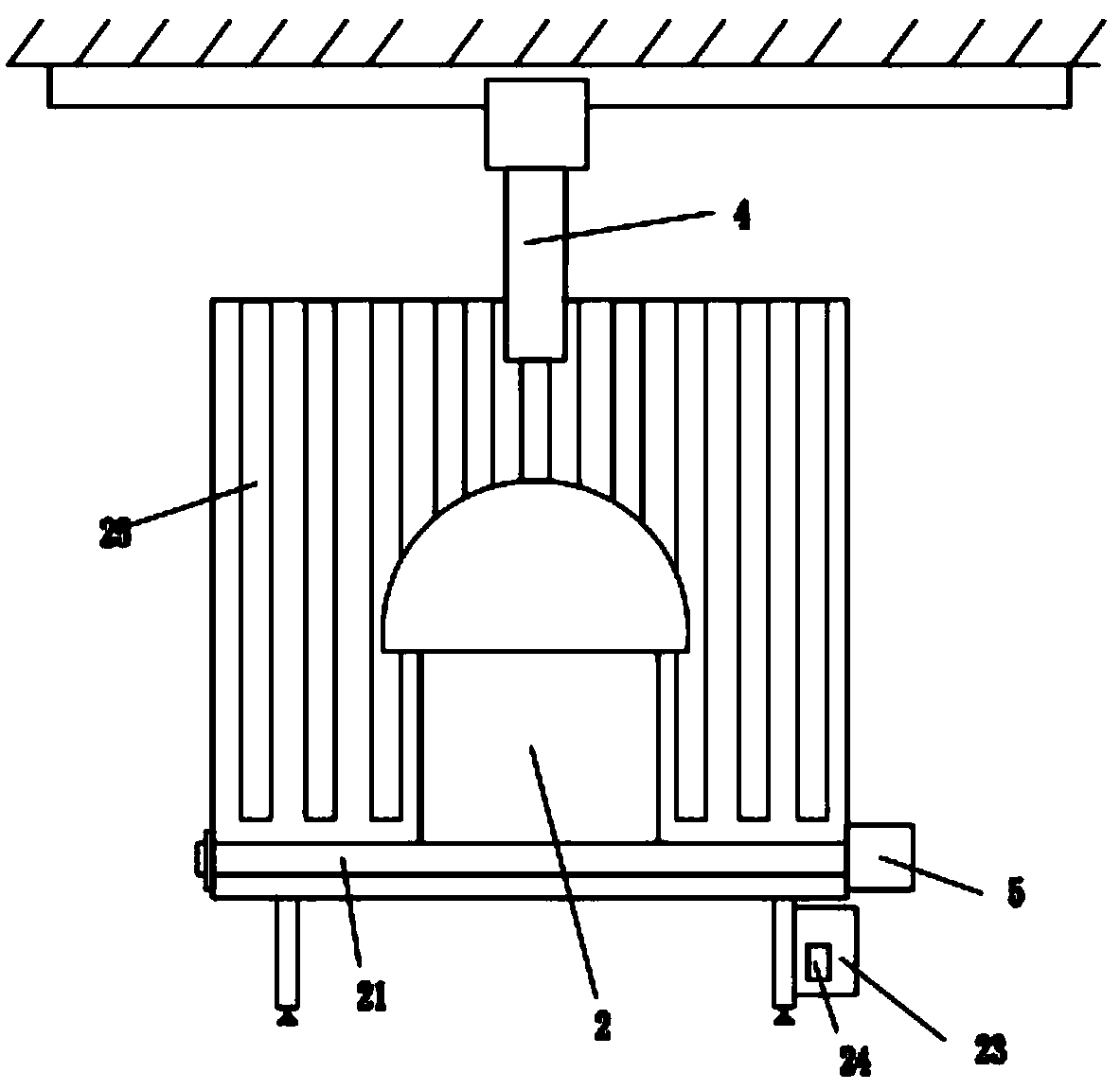 Material melting device