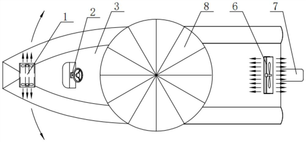 Automatic fixed-point delivery type dual-power yacht and using method thereof