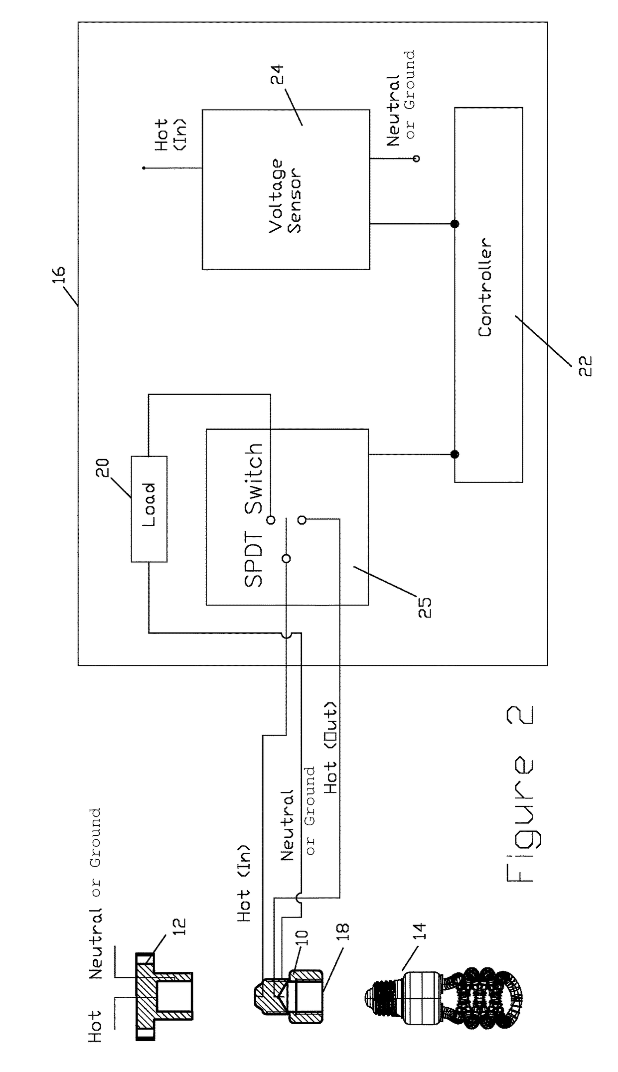 Anti-flicker apparatus for motion detector