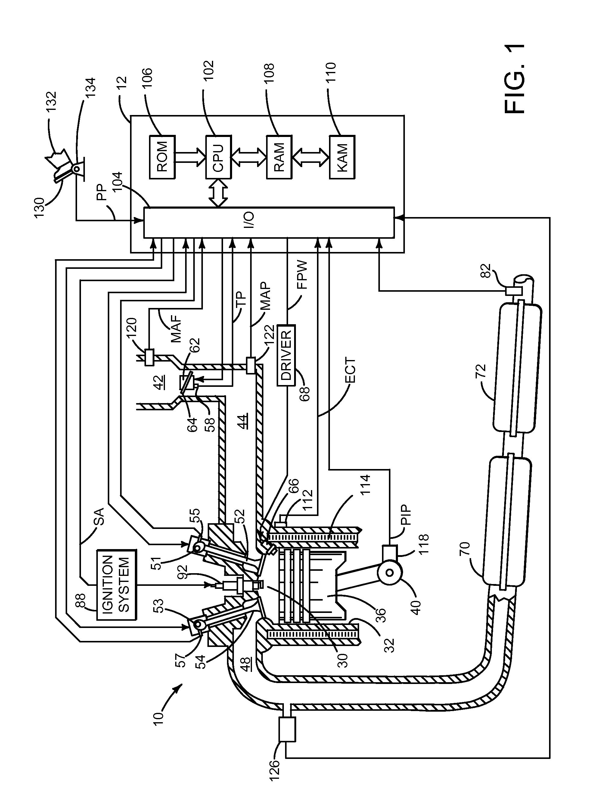 Method for adjusting engine air-fuel ratio