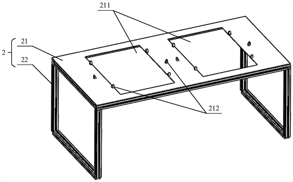 A handling robot and warehouse docking system