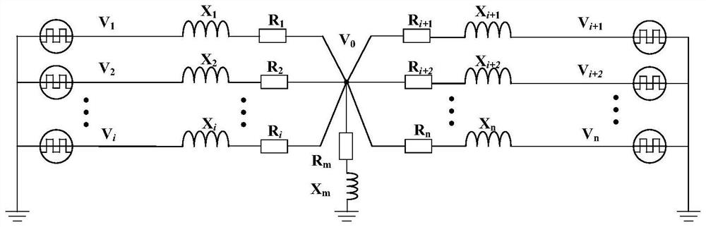 Multi-winding high-frequency magnetic coupling converter and power decoupling control method thereof