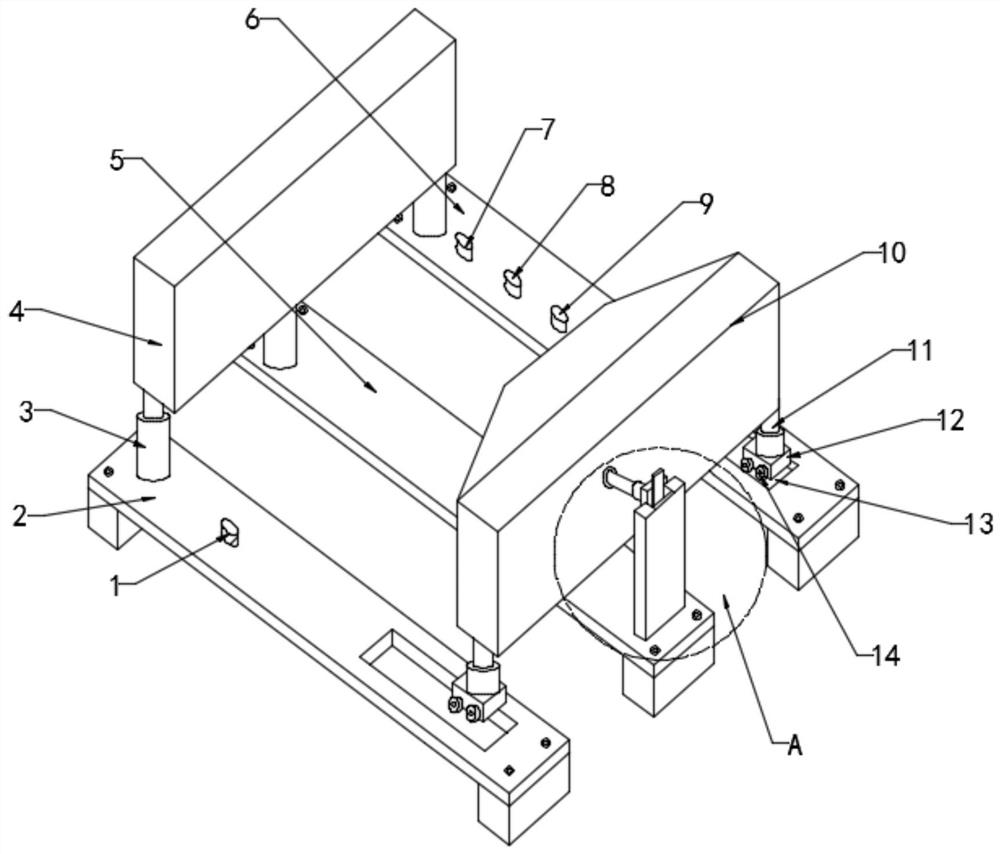 Intelligent variable-speed adjusting and material detecting and processing device for mining belt conveyor