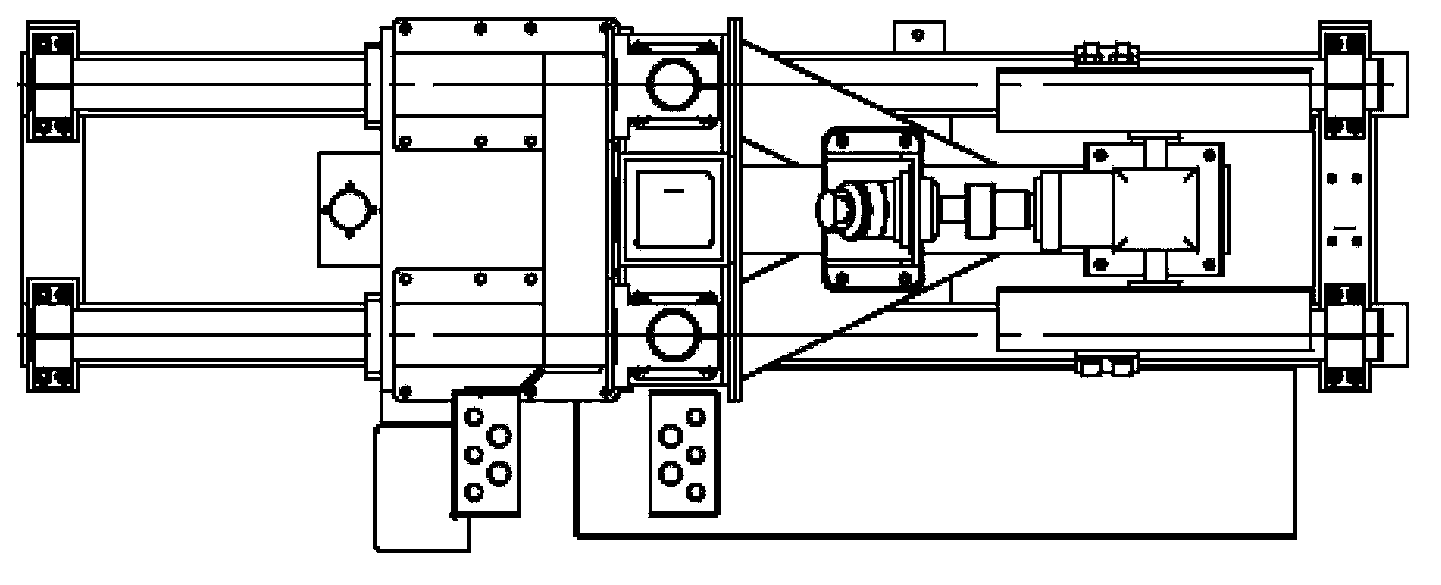 Device for driving helicopter wheel to rotate