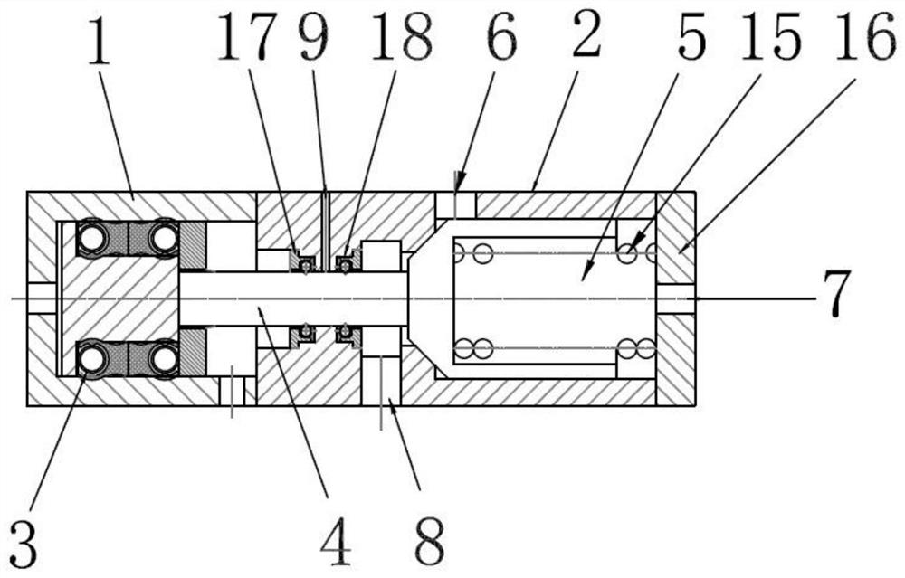 A reversing valve of a liquid rocket engine and the liquid rocket engine