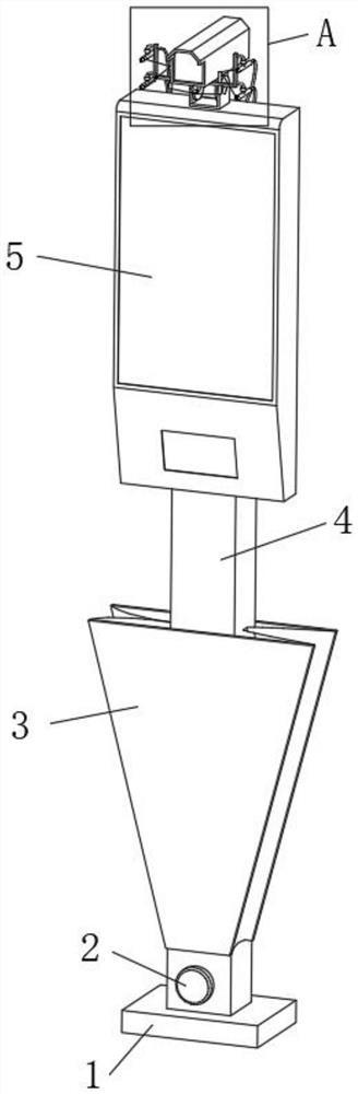 Parking lot license plate recognition device and system