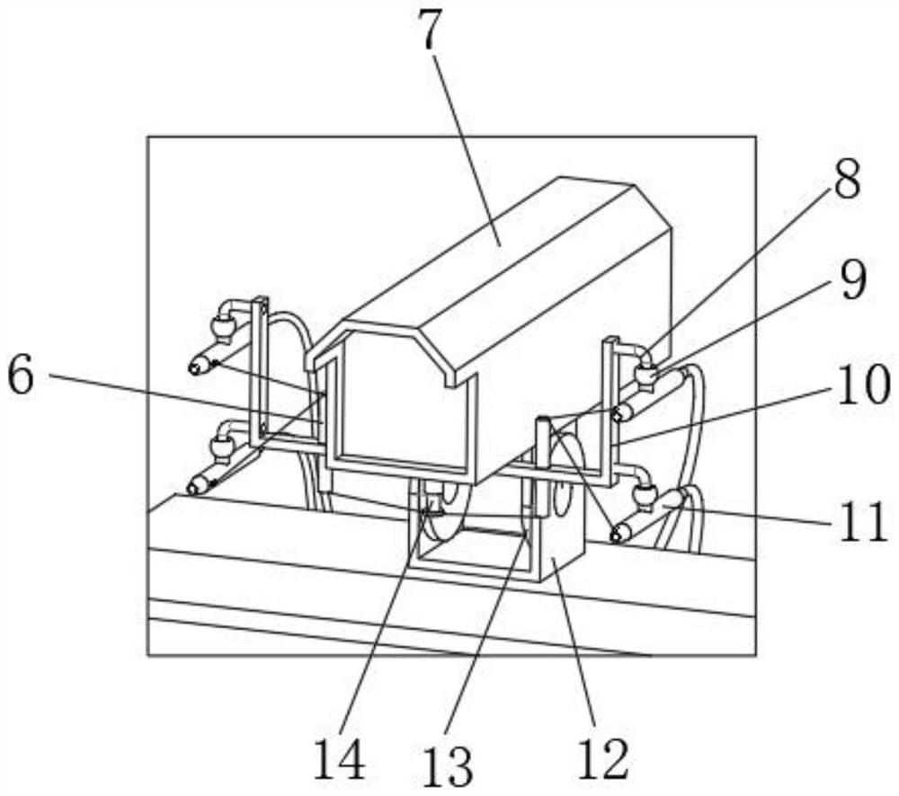 Parking lot license plate recognition device and system