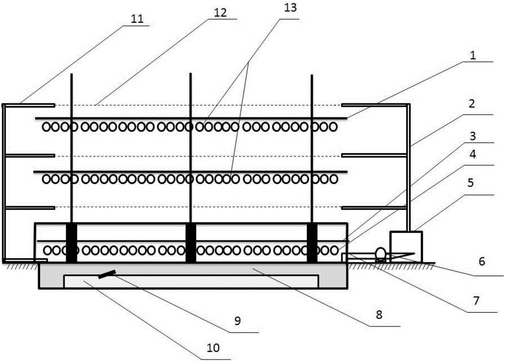 Three-dimensional culture device for microalgae