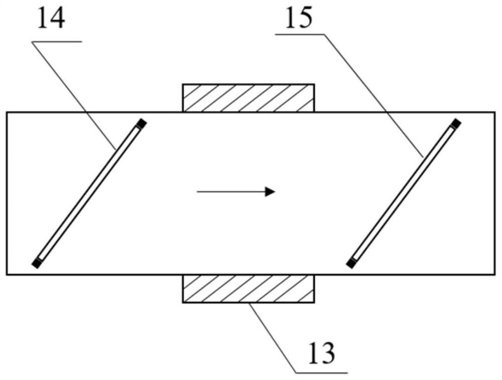 Experimental system for testing association rule of particle concentration and surface damage