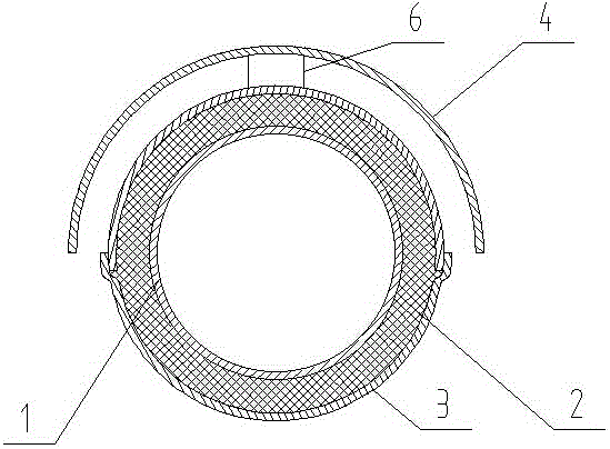 Motorcycle exhaust pipe heat insulating apparatus