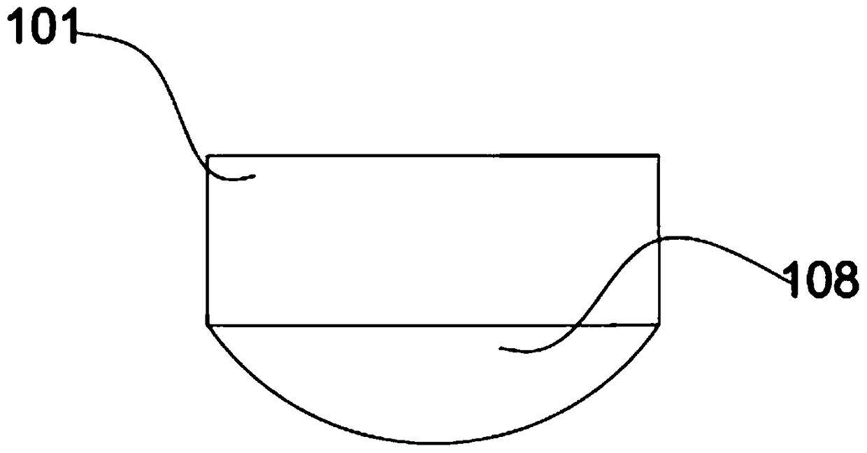 A flexible cavity type marine wave energy power generation device