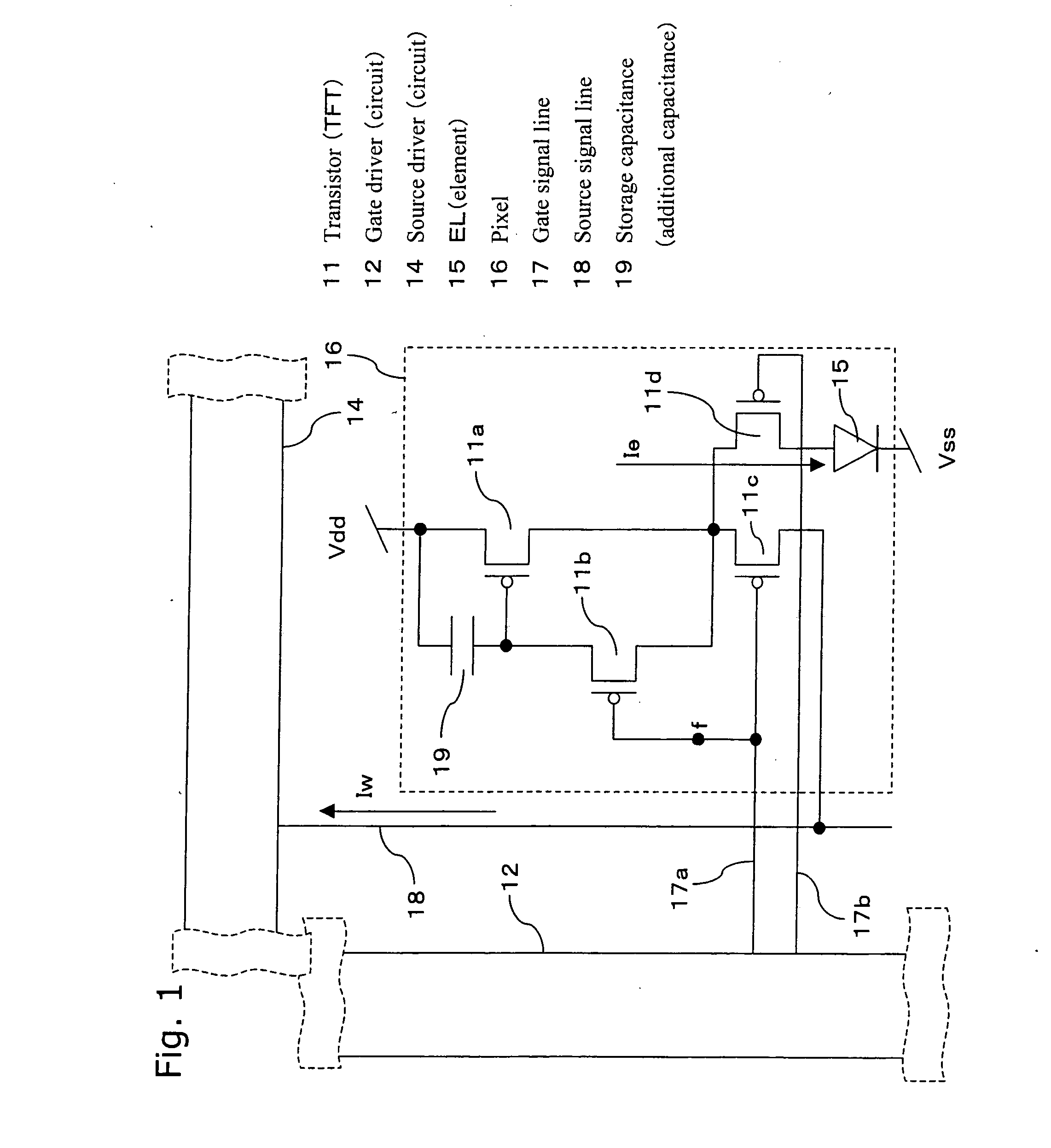 EL display apparatus and drive method of EL display apparatus