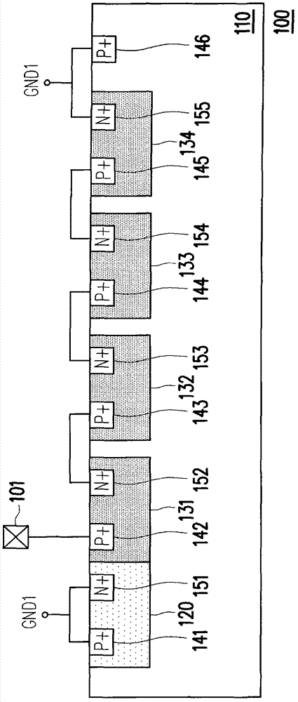 Electrostatic discharge protective element