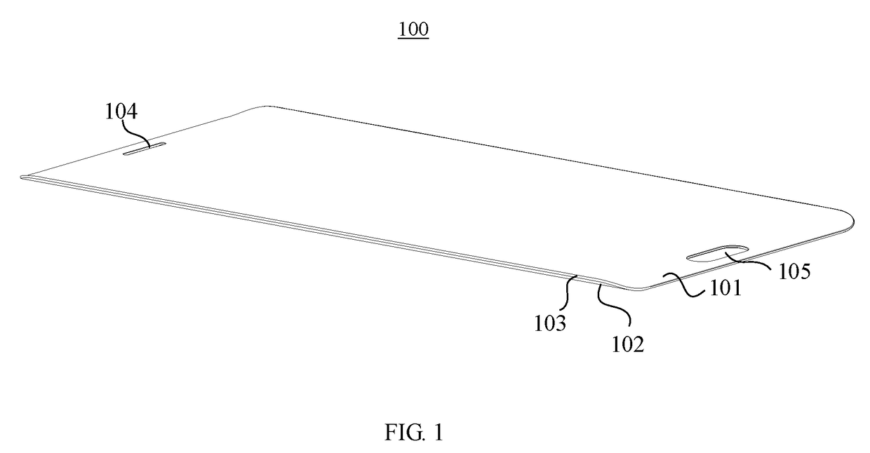 Glass housing, manufacturing equipment and method thereof