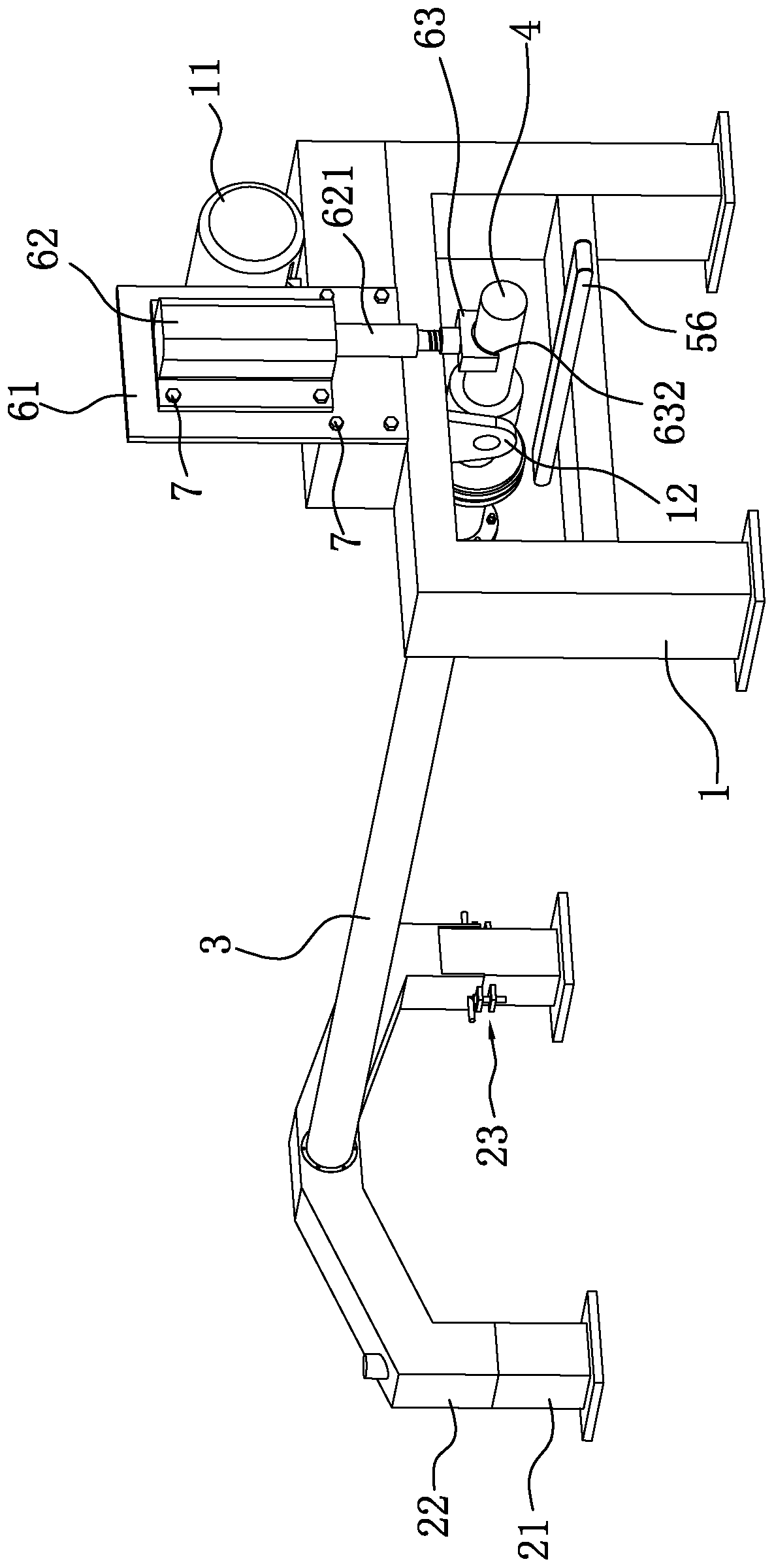 Suspension roller type cement pipe making machine