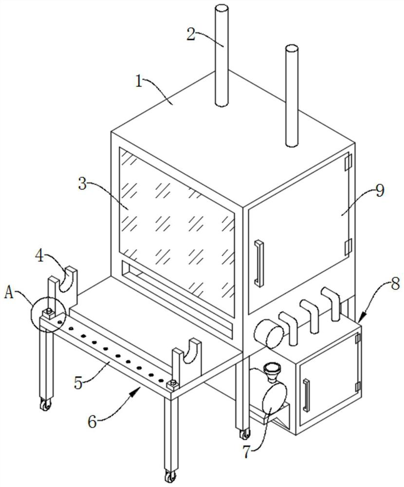 Cutting device for batch production of warp knitting cloth