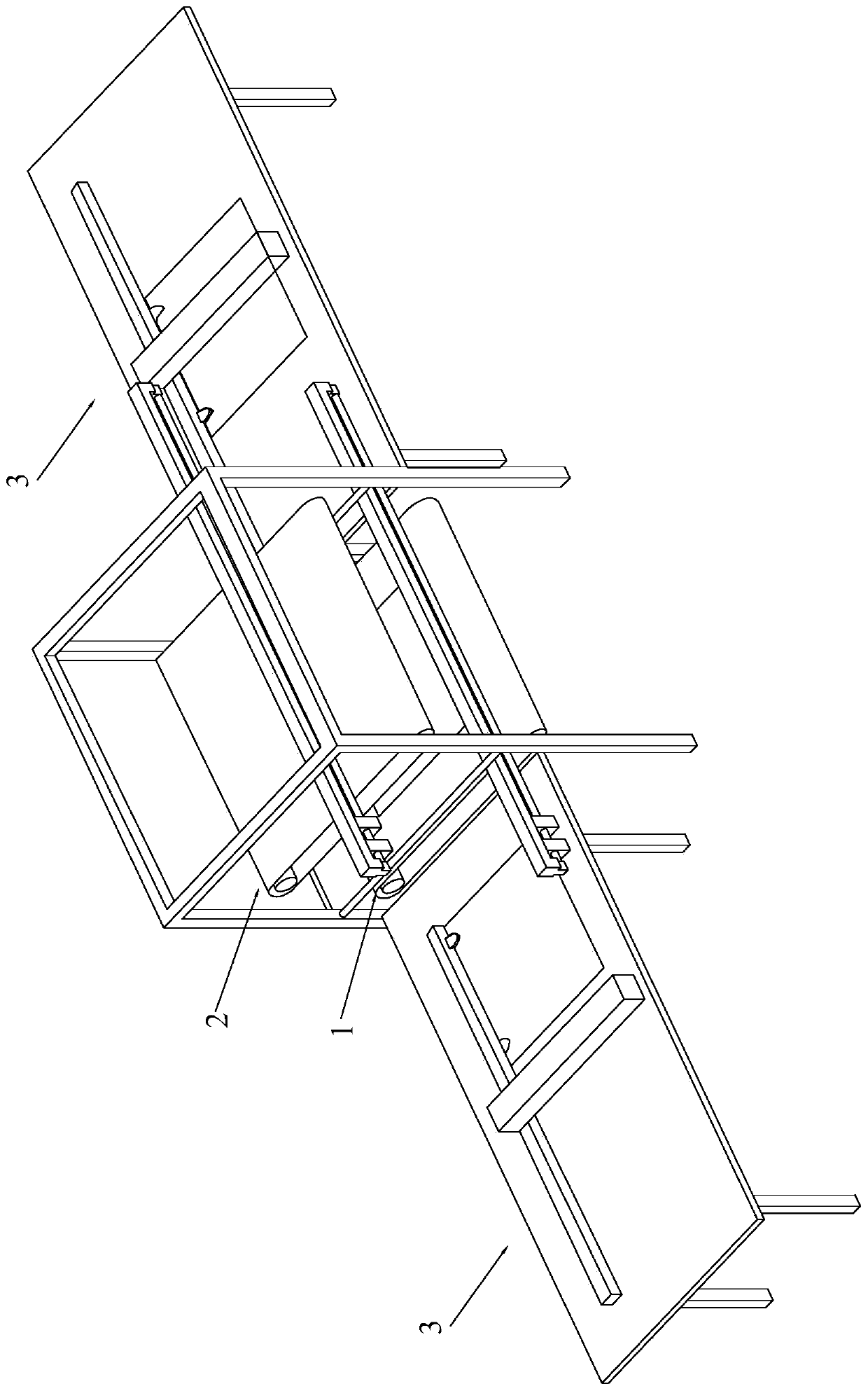 Template machine automatic operation system