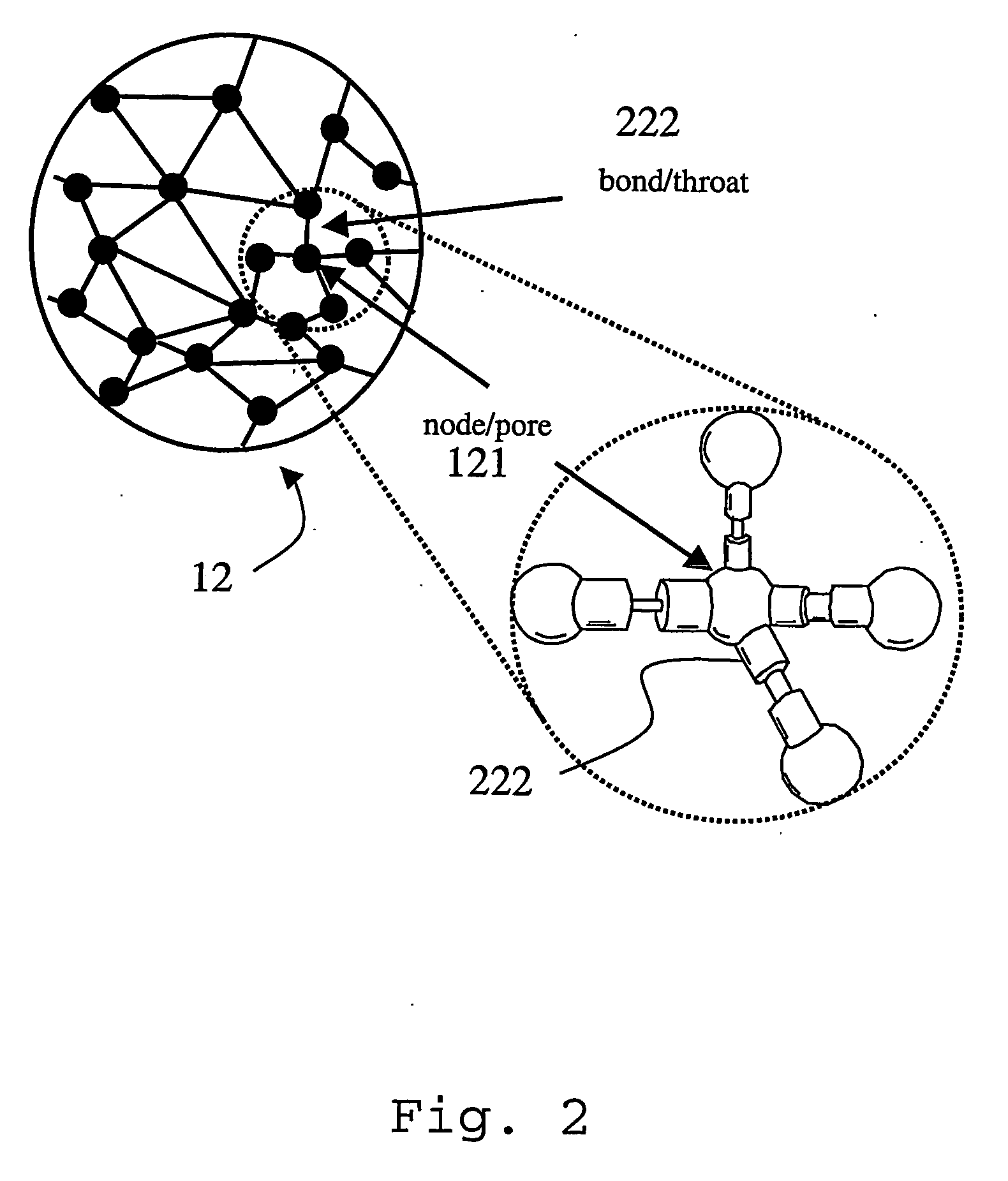 Method and system for predicting the apparent flow conductivity of a heterogeneous medium